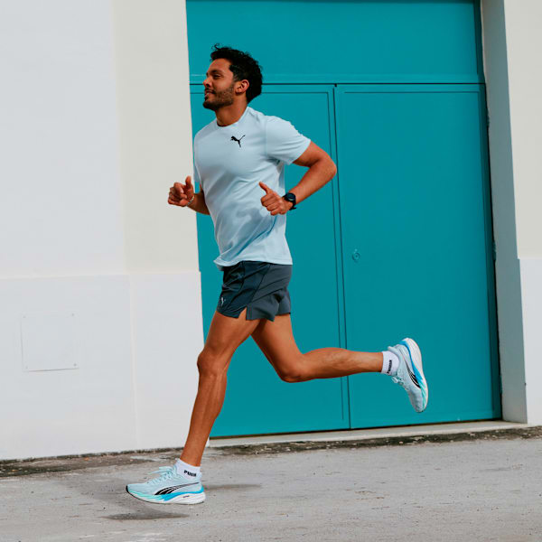 VELOCITY 5" Running Shorts Men, Dusky Gray-PUMA Black, extralarge